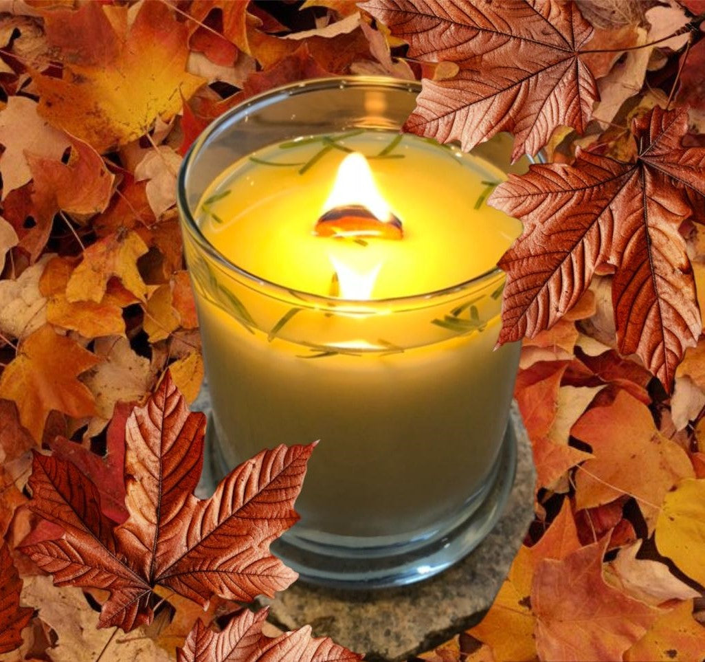 SOY CANDLE - Fir Needle Natural Libbey Status Jar 12 oz. with Wooden Wick - LSJ12N